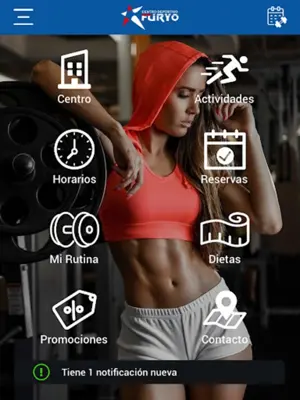 CENTRO DEPORTIVO FURYO android App screenshot 3