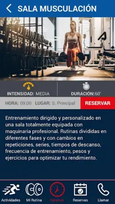 CENTRO DEPORTIVO FURYO android App screenshot 5