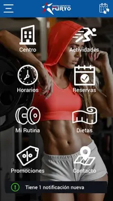 CENTRO DEPORTIVO FURYO android App screenshot 7